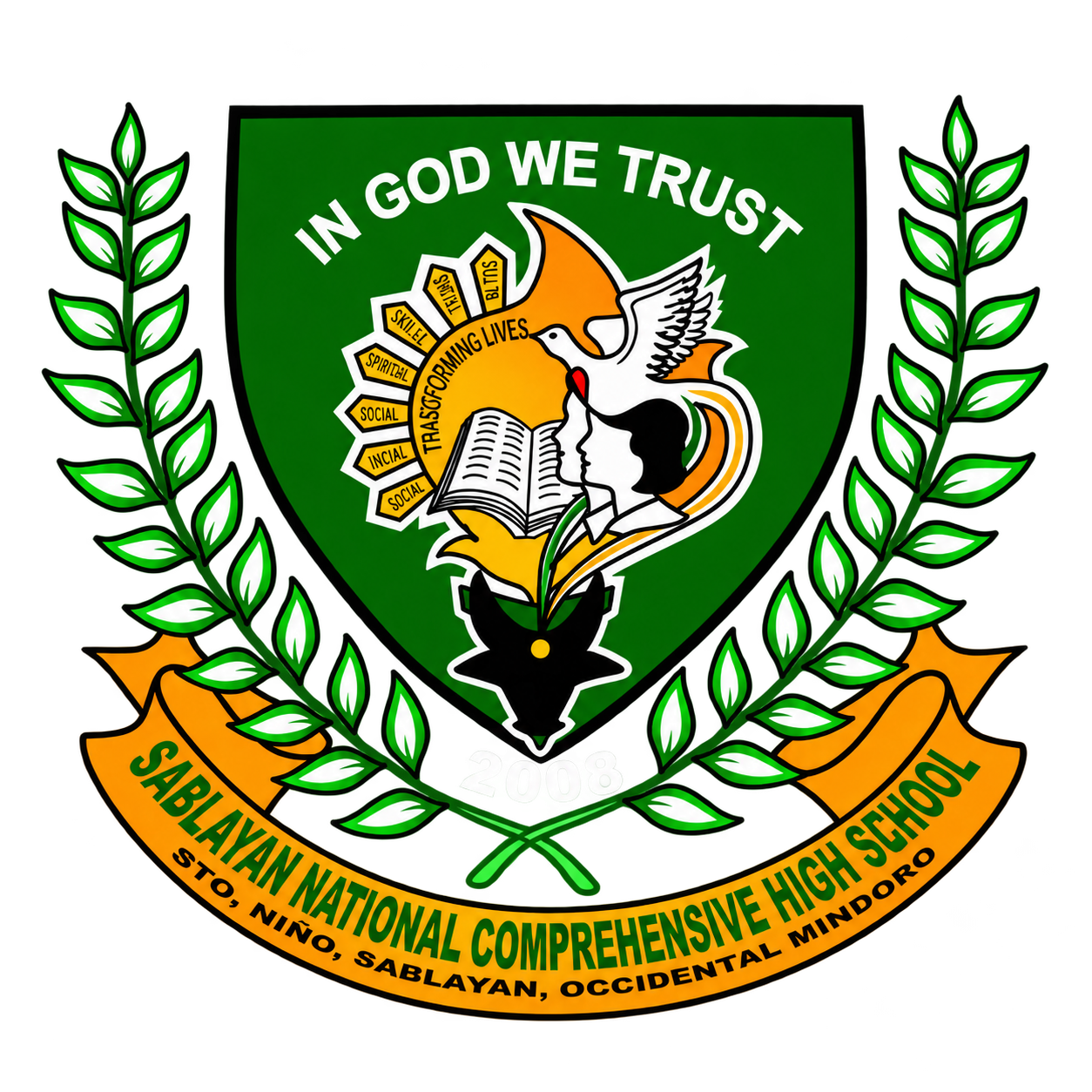 Sablayan National Comprehensive High School emblem